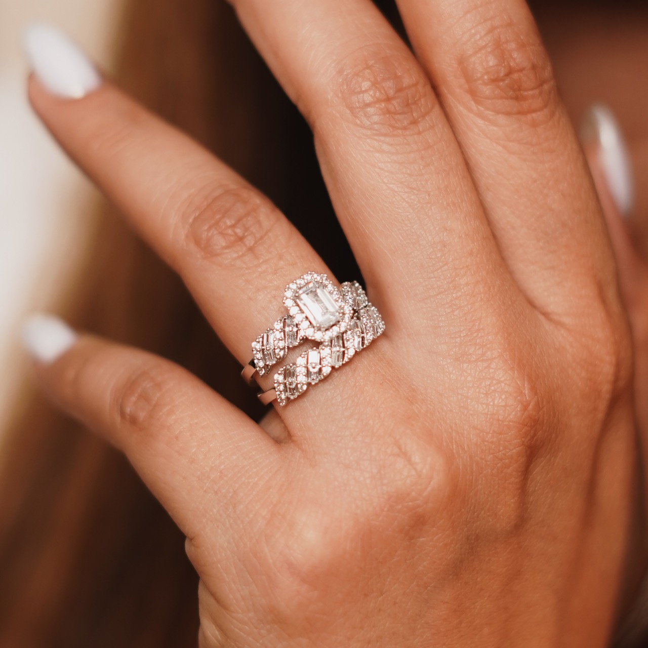 حلقه تک نگین اونیکس